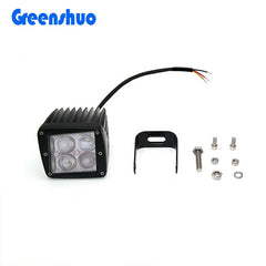 16w 3inch Led Cube Light 4D Square Led Pods Offroad 4x4 Backup Led Work Light 12V Fog Light for Cars Universal Dual Color Ltd.