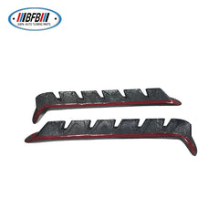 Real Carbon Fiber GT Side Air Vent Car Fender Trim For Ford Mustang GT Version 2019+