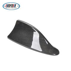 For BMW All Series Carbon Fiber Shark Fin Auto Roof Antenna 5-Series F10 Shape Universal Fit