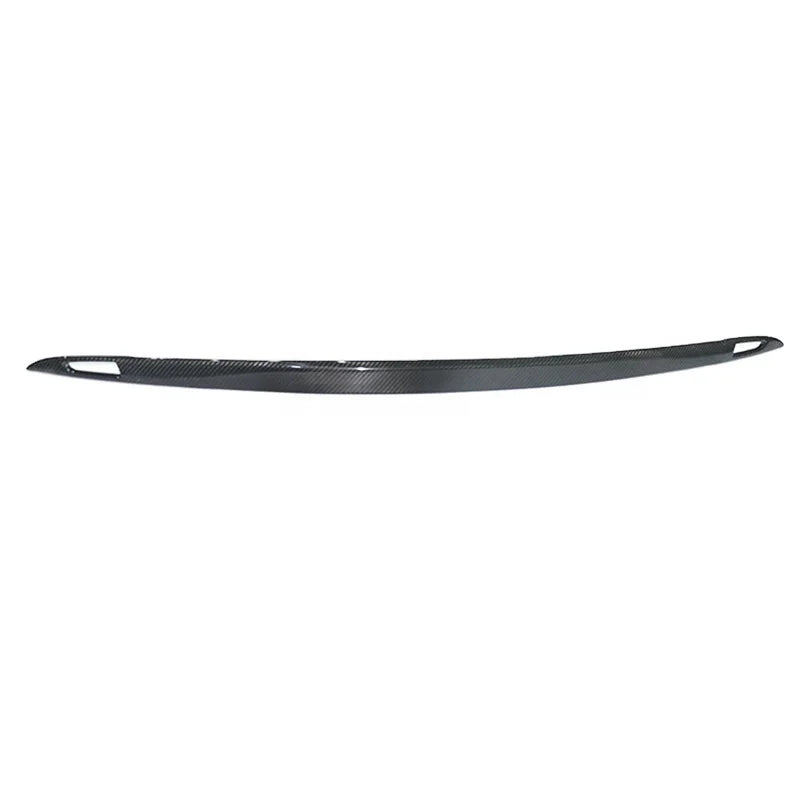 Real Carbon Fiber Rear Trunk Door Decoration Trim Rear Tailgate Cover For Tesla Model S 2017up