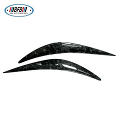 Customized Forged  Dry Carbon Fiber Front Eyebrow trim in Headlight For Infiniti Q50 2015-2017