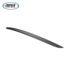 Model X  Matte Finishing  Dry Carbon Fiber Rear Trunk Door Tailgate Decoration Trims For Tesla Model X