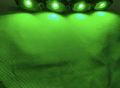 4/8/12/16Pods Amber Led Rock Lights Pure White Strobe Rock Light Decking Lights with Wiring Harness