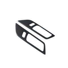 Real Dry Carbon Interior Kits Door handle Cover Panel No Memory Seat Version For Mustang 15-17