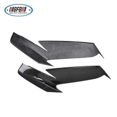 Real Dry Carbon Fiber Front Fog Lamp Cover Fog Light Decoration Cover for Lexus NX200 2015-2017