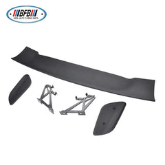 Universal GT Style Racing Spoiler ABS Matt Black GT Rear Spoiler Trunk Spoiler Wing 57" Inch