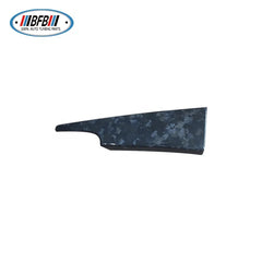 4pcs Dry Carbon Fiber Forged Finished Interior Trim Dashboard Cover 3 Holes Dash Kits For Ford Mustang 2015up