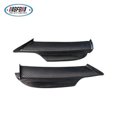 Real Dry Carbon Fiber Front Bumper Splitter Pre Lci front Flaps fit For for BMW E90  M Tech 05-08 M-Tech front bumper