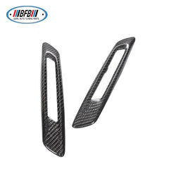 Replacement Model Carbon Fiber Side Signal Lamp Cover For BMW 5 Series F10 2012-2016 Side Vent Cover