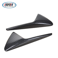 Carbon Exterior Kits Universal Dry Carbon Fiber Side Air trim Camera Side Vents Fender Cover Trim sticker For Tesla Model S/X