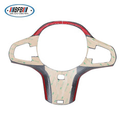 Real Dry Carbon fiber Car Steering Wheel Frame M Sport Style Interior Cover For BMW 5 Series G30 X3 G01 X4 G02 GT 2017up