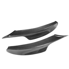 Real Dry Carbon High Fitment without Gap Front Bumper Splitter Lip Front Flaps For BMW  E90  335i LCI M Tech 09-12