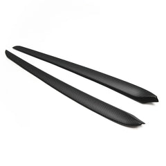 Real Carbon Fiber Interior Door Panel Trim Armrest Dashboard Console Cover For Tesla Model 3 Y 2021 2022 Decoration Accessories
