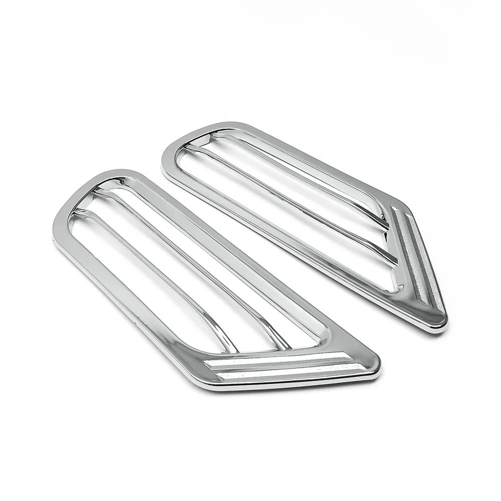 ABS Chrome Car Side Air Outlet Exterior Modification For TOYOTA LAND CRUISER 100 LC100 UZJ100 FZJ100 For Lexus LX470 1998-2007