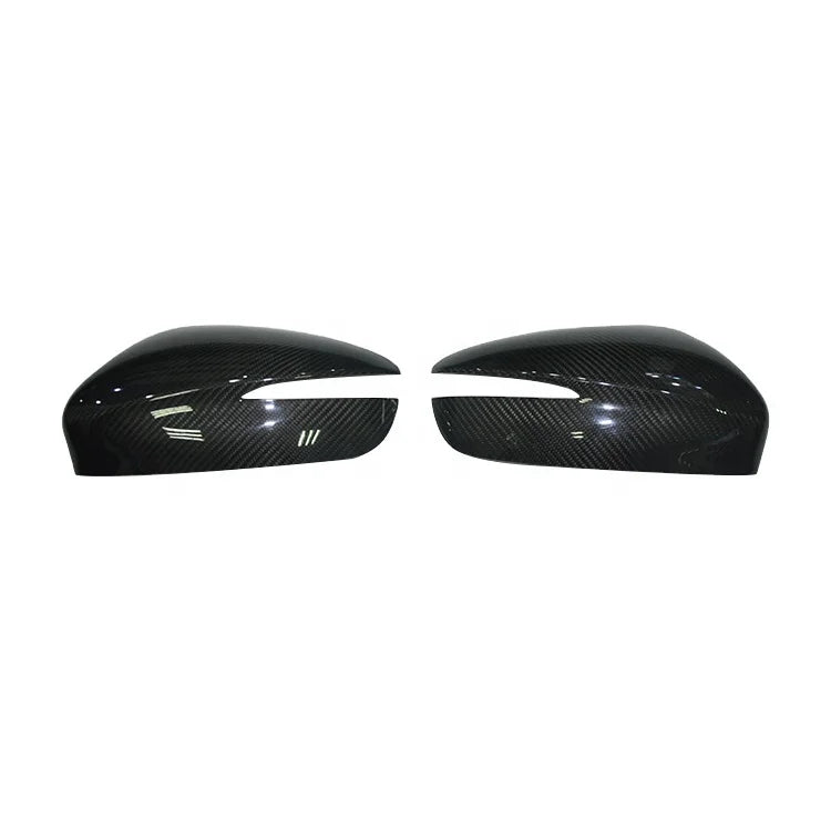 Dry Carbon Fiber Mirror Cover Side Rearview Mirror Cover Fit For Mazda CX-5 2017