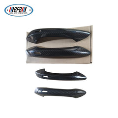 4 PCS Real Carbon Fiber Car Outer Door Handle Cover for Porsche Panamera 971 2018
