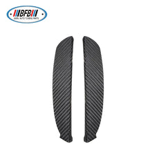 High Fitment Auto Carbon Fiber Window Center C-Pillar Trims Car Window Pillars For Maserati Ghibli 2014-2017