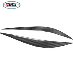 Dry Carbon Fiber Front Headlight Eyebrows Front Lamp Eyelid For BMW F82 M4 2014up
