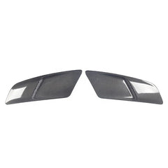 Carbon Fiber Engine Hood Cover Vents Car Auto Exteriors Trims Fit For Ford Mustang 2015+