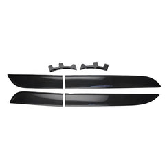 6PCS Real Carbon Fiber Car Body Trims Panel Side Body Moulding for Porsche Macan 2014-2017