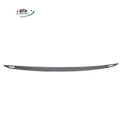 Add on style 2016-2018 Matte Finishing  Dry Carbon Fiber Rear Trunk Door Tailgate Decoration Trims For Tesla Model S