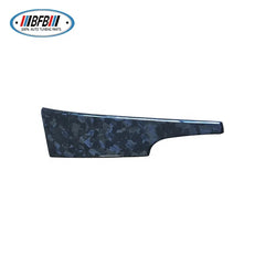 4pcs Dry Carbon Fiber Forged Finished Interior Trim Dashboard Cover 3 Holes Dash Kits For Ford Mustang 2015up