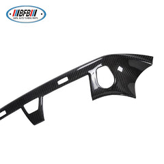 Carbon Fiber Inner Dashboard Cover Trim For BMW New 5 Series G30 G38 2020 Interior Dash Cover Trim Stickers