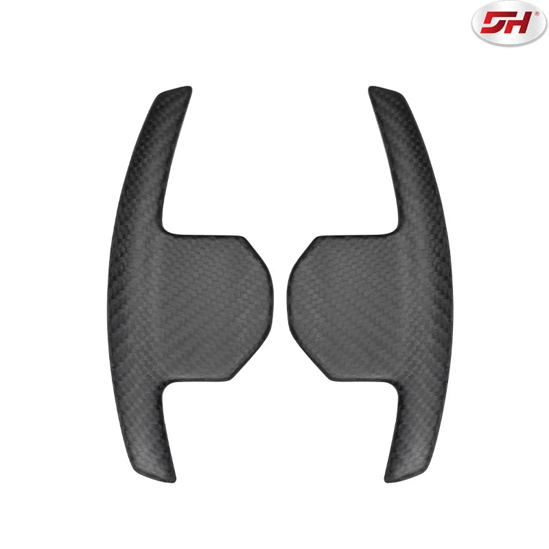 1 Pair Carbon Fiber Matte Replacement Shift Paddles For Land Rover or Jaguar 2008-2022