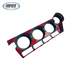 Matte Carbon Fiber Air Conditional Panel Air Outlet Cover Decoration Carbon Interior Kits Fit For 2022 Subaru BRZ