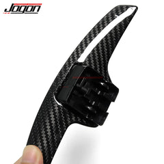 Carbon Fiber Steering Wheel Shift Paddles Extension Upgrade Replace For Corvette C7 2015-2019 For Camaro 2016-2022