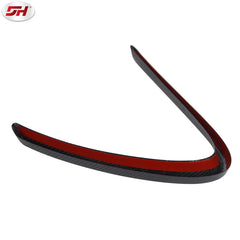 Auto dry carbon fiber medium V trim for Alfa Romeo Giulia 2017-UP