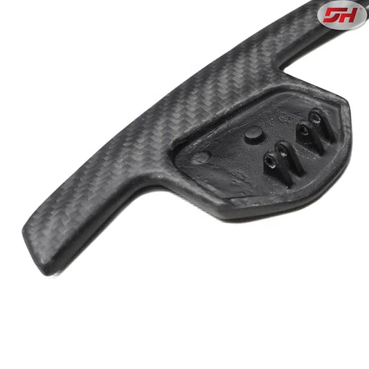 1 Pair Carbon Fiber Matte Replacement Shift Paddles For Land Rover or Jaguar 2008-2022