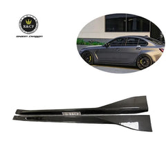 G80 M3 Carbon Fiber Side Skirt Rocker Panels M Performance Style For BMW G80 M3 G82 M4