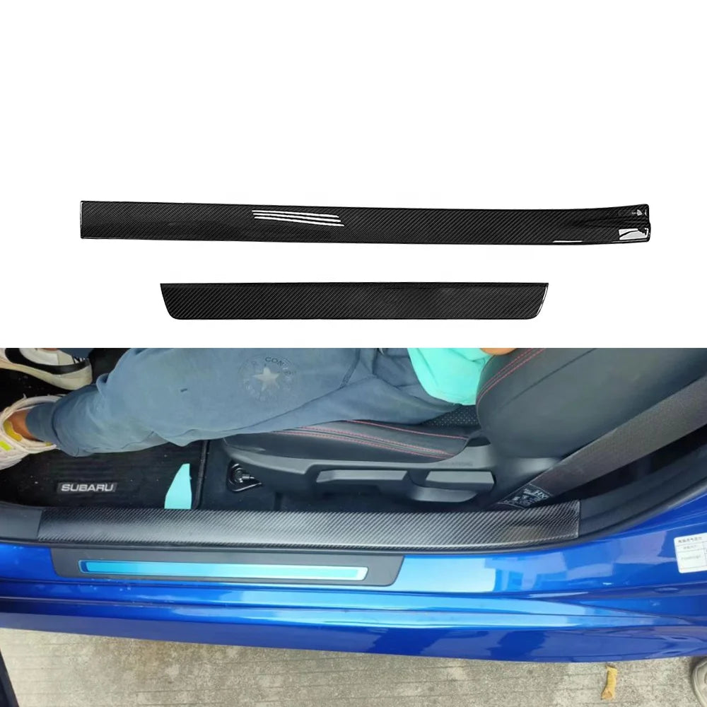 BRZ Carbon Interior Kits Door Sill Panel Trim For Subaru BRZ 2022+