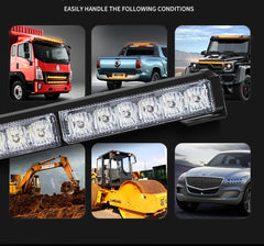 ATV UTV Offroad Led Rear Chase Strobe Light Bar Flashing Warning Light