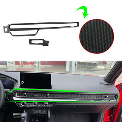 Car Accessories Interior Decoration Trims Dashboard Central Control Trim Cover Interior Moldings Trims For Honda 11th Gen Civic
