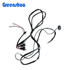 Automotive 12v 40a Dual Relay Car Light Bar Wiring Harness Kit Fuse Three-wire Connector Others Car Light Accessories