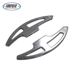 1*1 Plain Weave Carbon Fiber Auto Paddle Shifter For E92 E90 M3 Steering Wheel Gear Shift Paddle