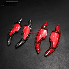 For Chevy Camaro ZL1 LT1 RS SS 2016-2021 For Corvette C7 2015-2019 Convertible Car Steering Wheel Shifter Paddles Extension Trim