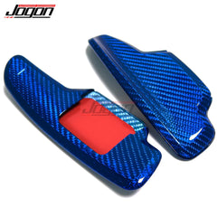 Dry Carbon Fiber For Chevrolet Corvette C8 Stingray 2020-2023 Car Steering Wheel Paddle Shifter Trim Interior Accessories