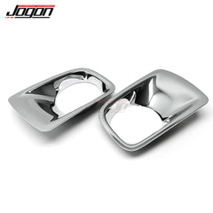 For Toyota Land Cruiser LC70 LC71 LC76 LC79 FJ70 FJ76 FJ79 Car Styling ABS Chrome Fog Light Lamp Cover Trim Exterior Accessories