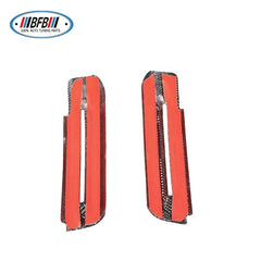 Real Carbon Fiber Inner Door Armrest Cover Trims for Mustang 2015+ interior trims