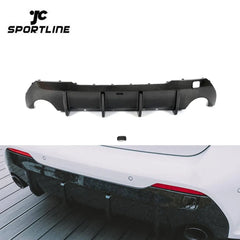 1 Series F40 Carbon Fiber Rear Lip Valance Diffuser for BMW F40 118i M-TECH M-SPORT Hatchback 4-Door 2020-2022