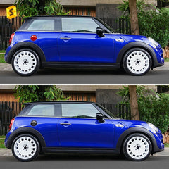 Shasha Carbon Real Carbon Fiber Car Exterior Accessories Carbon Fiber Car Fuel Tank For MIMI F55 F56 Cabrio F57