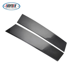 Giulia Real Dry Carbon Fiber Exterior Trim Window Middle B-Pillar Posts Trims Cover For Alfa Romeo Giulia Sedan 2015-2018