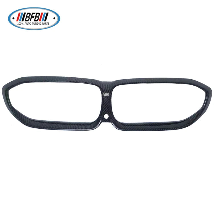 Real Dry Carbon Fiber G20 Front Grill Cover for BMW 3 Series G20 G28 M-SPORT Grille Trim 2019-2020