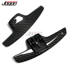 Carbon Fiber Steering Wheel Shift Paddles Extension Upgrade Replace For Corvette C7 2015-2019 For Camaro 2016-2022