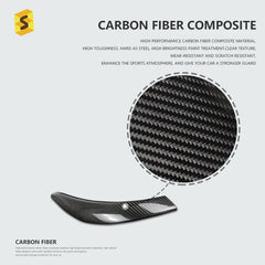 ES RHD Car Real Carbon Fiber Car Interior Accessories Dashboard Cover For BMW F31 F34 F35 F32 F33 F36 F30