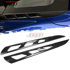 Jogon For Lotus Emira 2022 2023 2024 Car Engine Hood Air Outlet Vent Cover Frame Sticker Dry Carbon Fiber Exterior Accessories