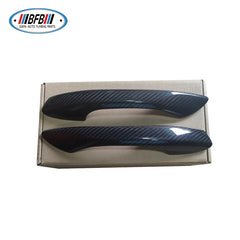2 PCS Real Carbon Fiber Car Outer Door Handle Cover for Porsche 718 Cayman Boxster